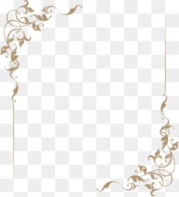 260x287 Elegant European Border Pattern Vector Material, Elegant