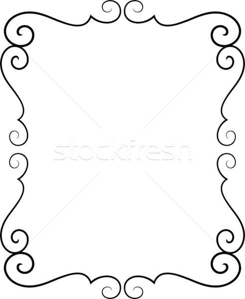 492x600 Vector Elegant Frame Vector Illustration Mr Vector