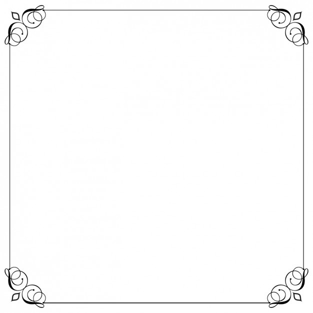 626x626 Elegant Decorative Border Line Vector Free Download