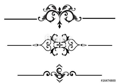 500x354 Elegant Rule Lines Stock Image And Royalty Free Vector