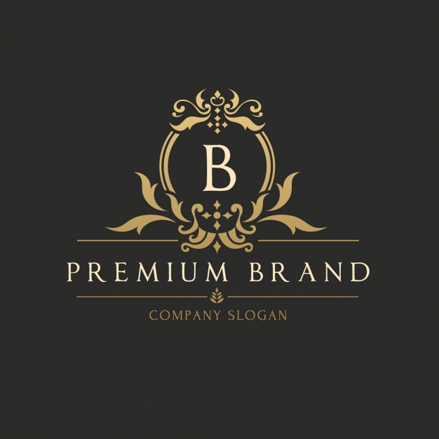626x626 Golden Elegant Logo Template Vector Free Download