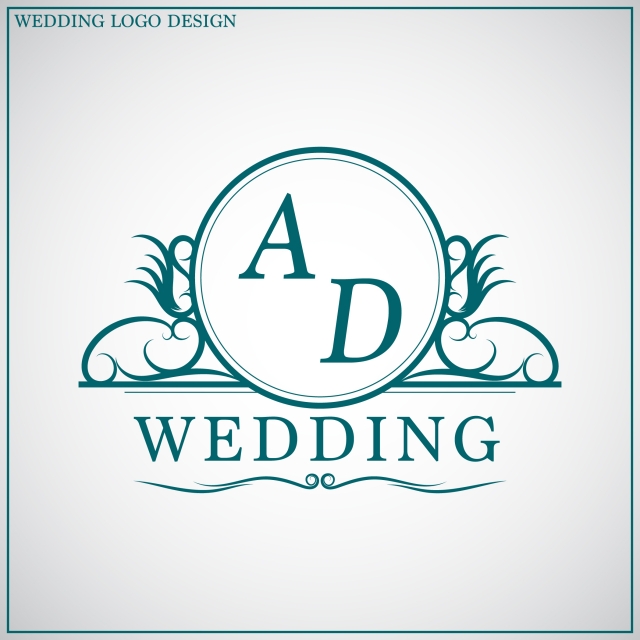 640x640 Wedding Logo Design Template Initials Ad Wedding Logo Vector