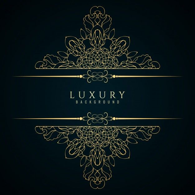 626x626 Abstract Elegant Luxury Background Free Vector Scrolls Luxury