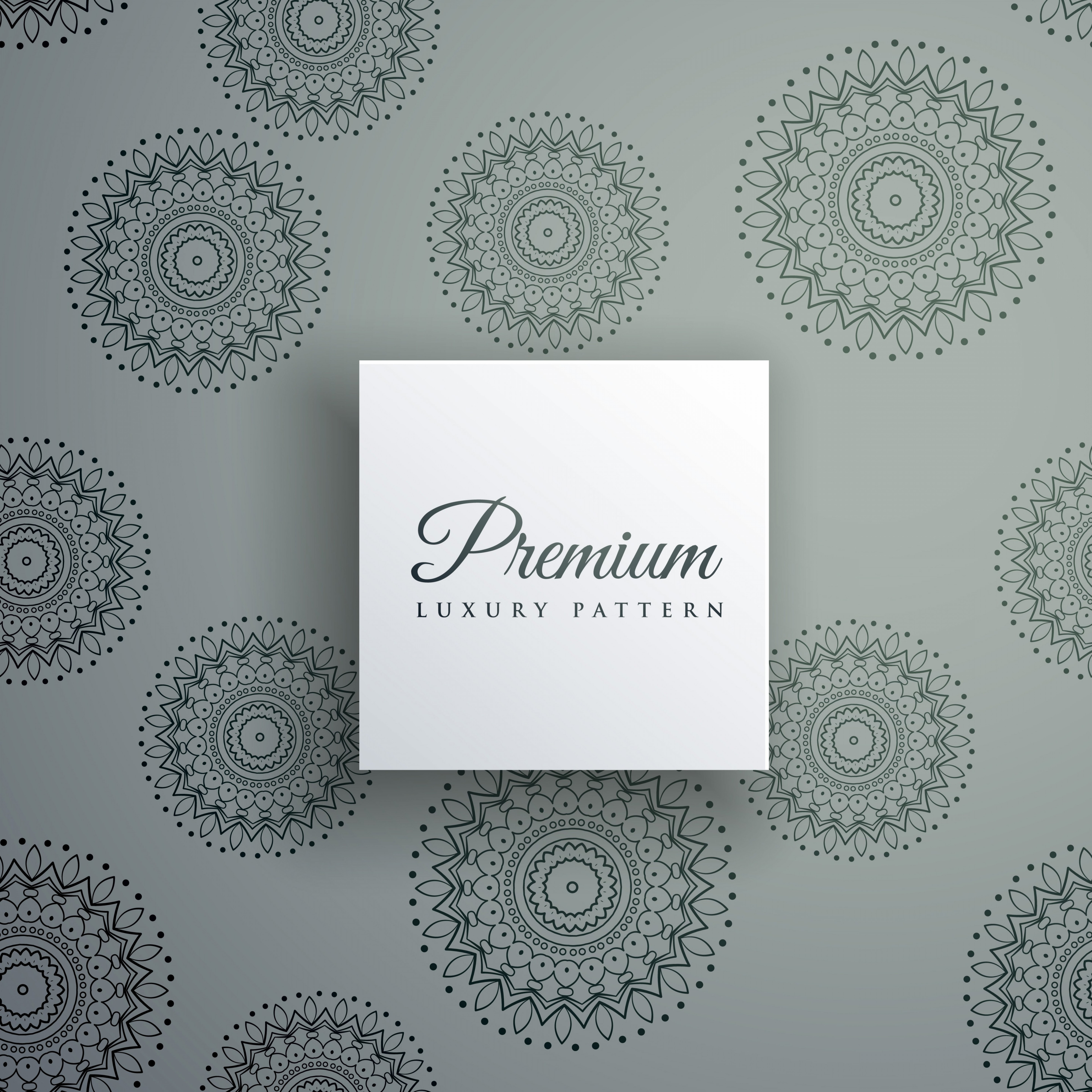 5760x5760 Elegant Decorative Ethnic Pattern Vector Background Soidergi