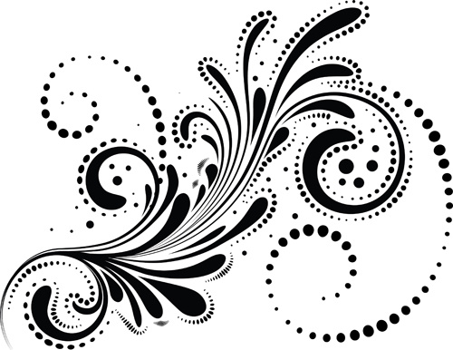 500x386 Decorative Swirls Vector Free Vector Download
