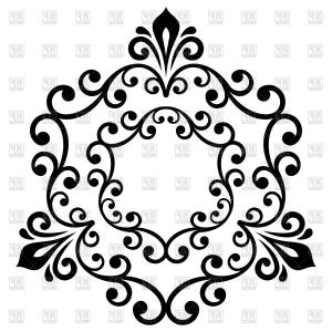 300x300 Elegant Vector Ornament In Classic Style Abstract Traditional