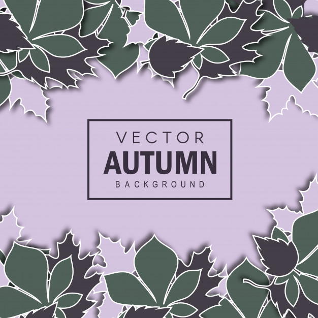 626x626 Elegant Vector Autumn Background Vector Free Download