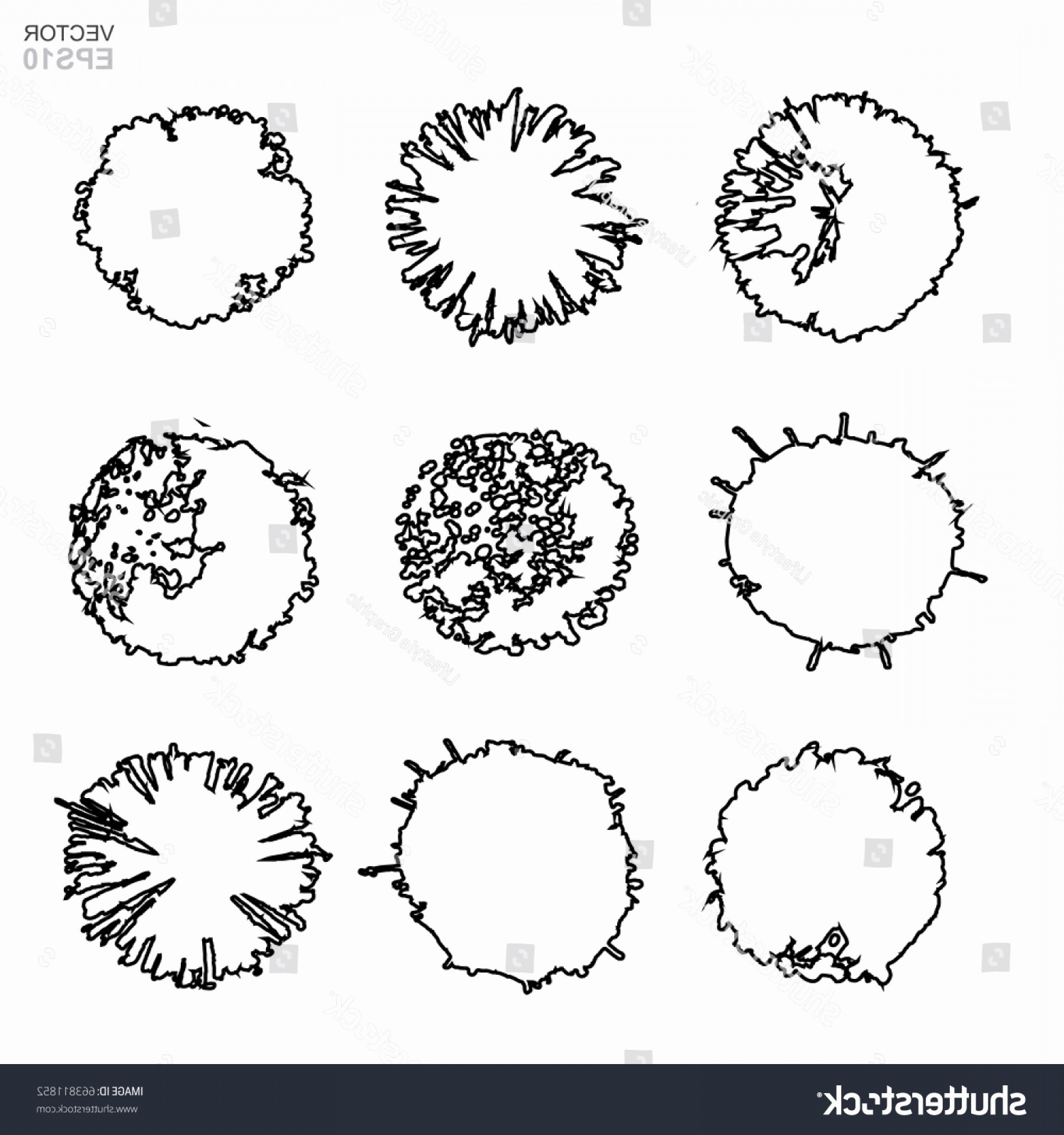 1800x1920 Garden Design Symbols Elegant Vector Set Tree Plan Landscape