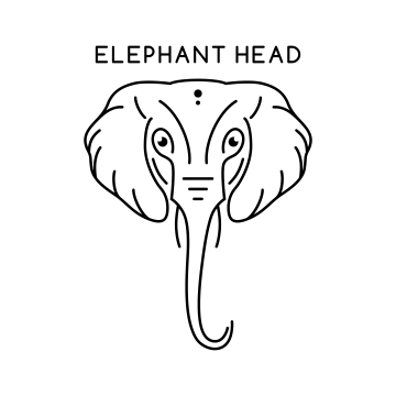 360x360 Elephant Head Png, Vector, And Clipart With Transparent