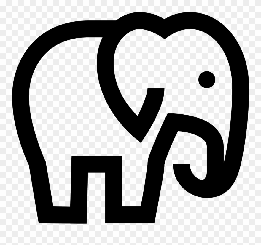 880x827 Elephant Vector Png Download