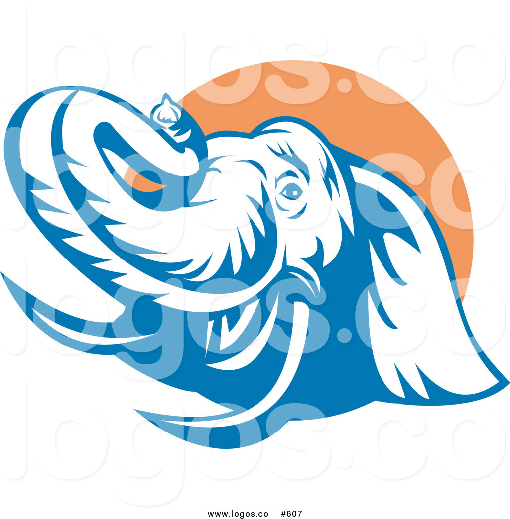 1024x1044 Royalty Free Vector Logo Of An Elephant