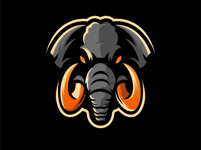 800x600 Elephant Logo Vector