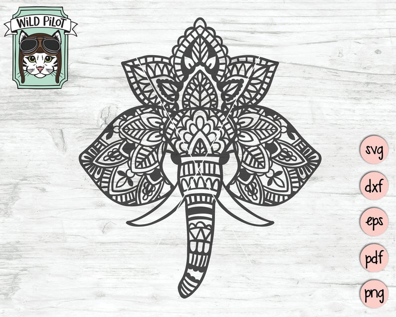 794x635 Elephant Mandala Elephant Mandala Elephant Etsy