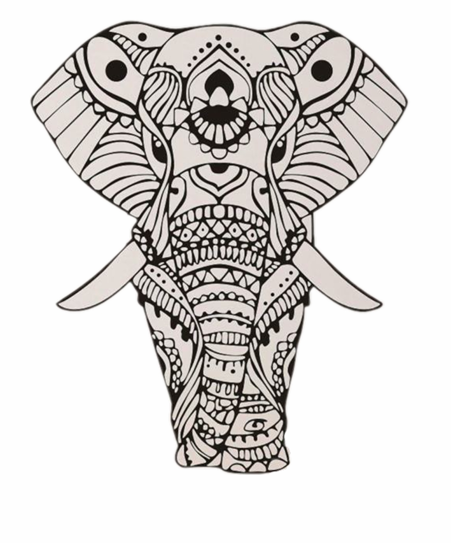 Download Elephant Mandala Vector at Vectorified.com | Collection of ...