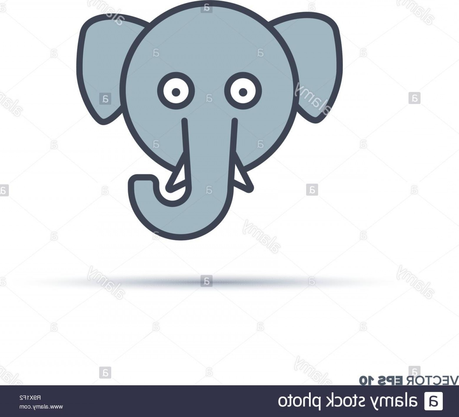 1560x1419 Elephant Face Vector Geekshirts