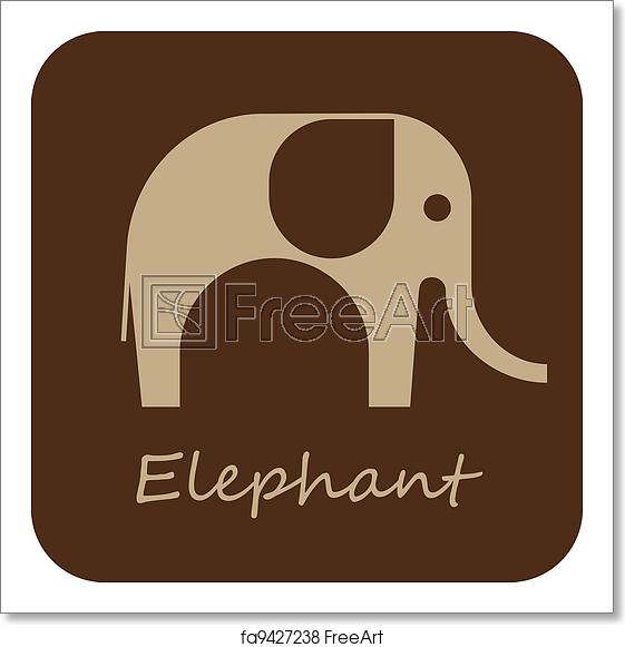 561x581 Free Art Print Of The Elephant