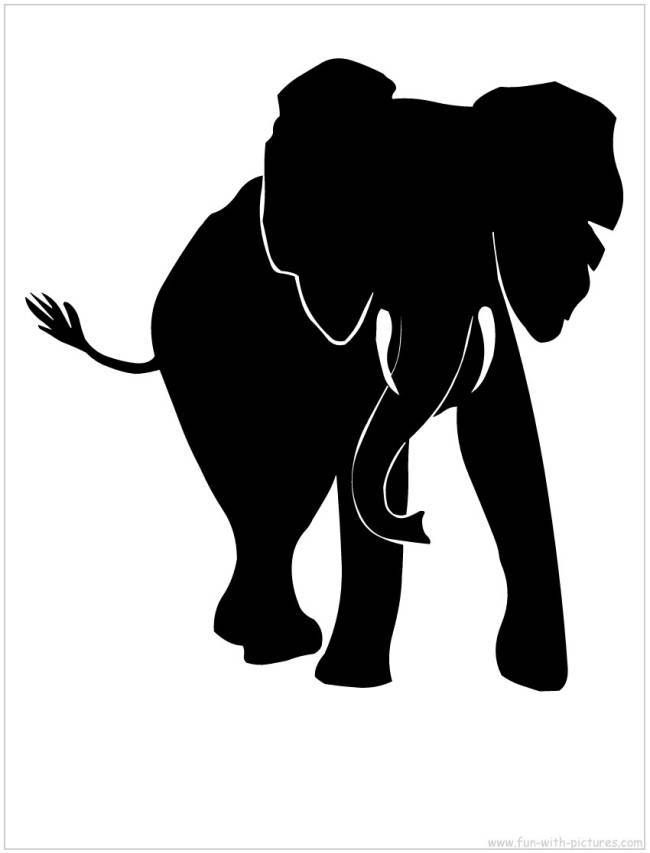 African Elephant Silhouette Wildlife Elephant Silhouette 650x853 African Elephant Silhouette Wildlife Elephant Silhouette