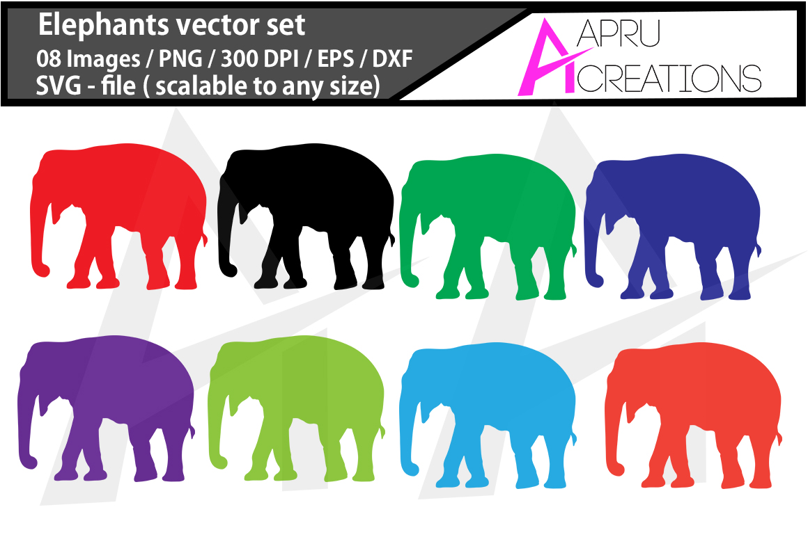Elephants Vector Silhouette Graphic 1160x772 Elephants Vector Silhouette Graphic