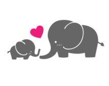 Baby Elephant Vector 214x170 Baby Elephant Vector