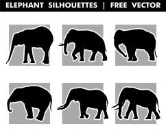 242x200 Elephant Vector Free Vector Graphic Art Free Download
