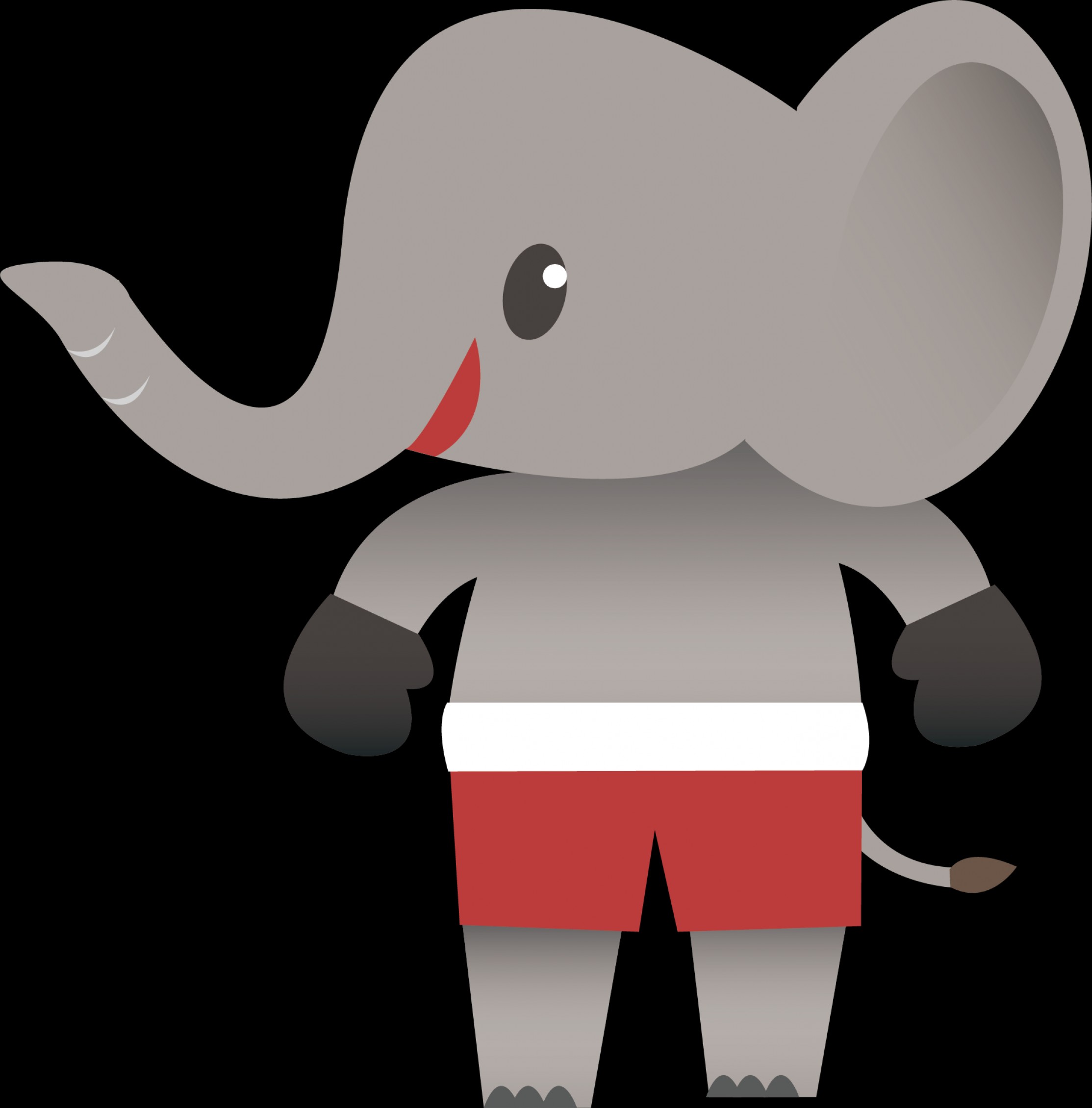 2227x2260 Best Free Kiss Indian Elephant Clip Art Cartoon Vector Photos