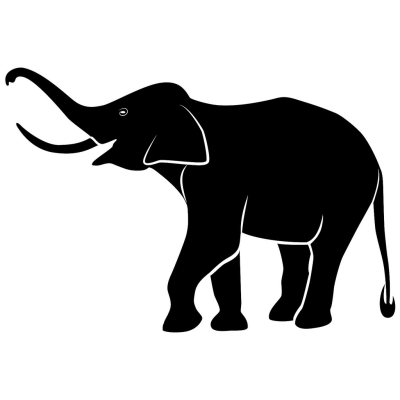 Elephant Vector Illustration Png 400x400 Elephant Vector Illustration Png