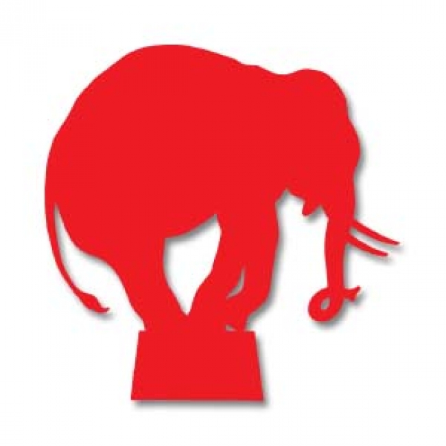 650x650 Free Vectors Silhouette Elephant Vector