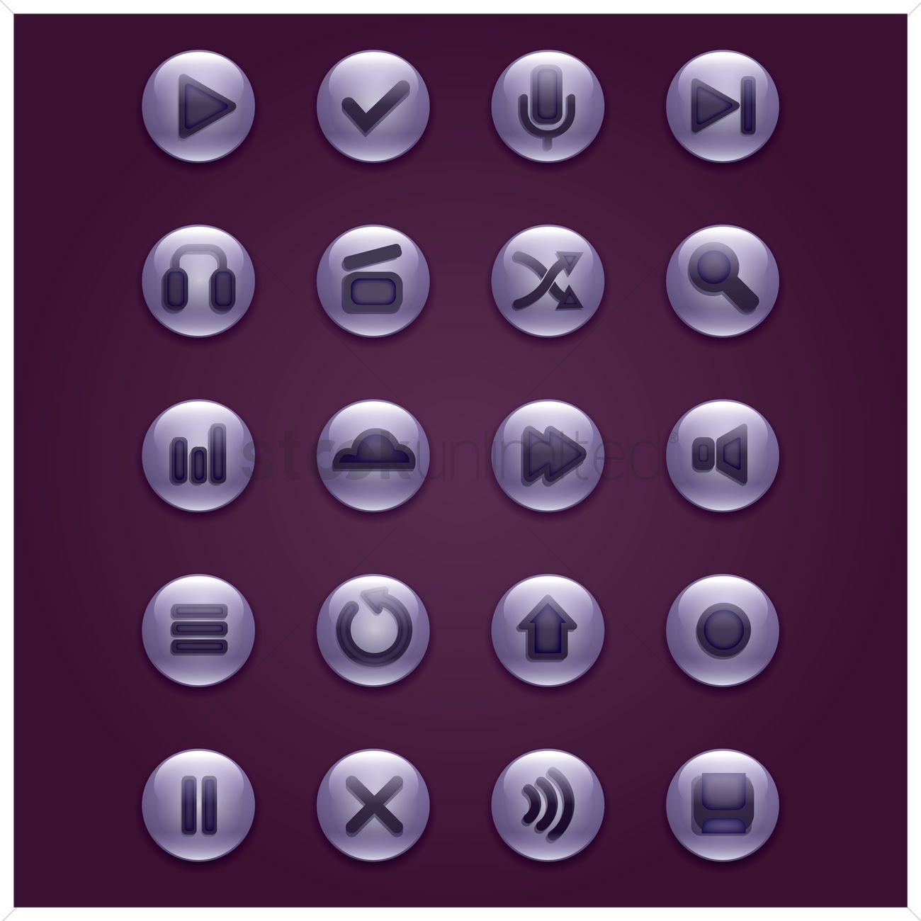 Elevator Buttons Vector