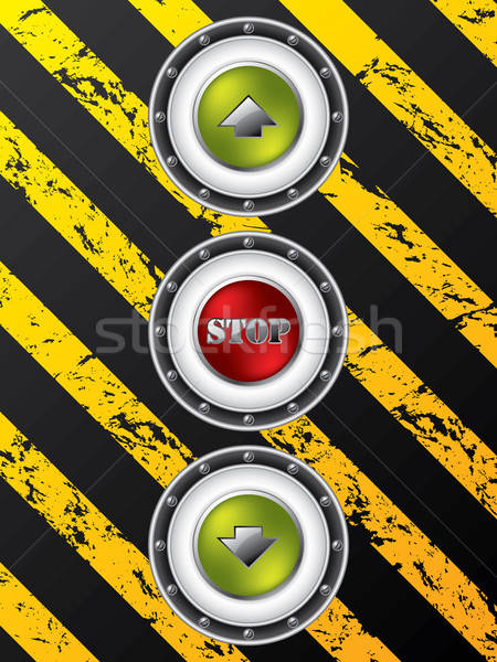 450x600 Construction Site Elevator Buttons Vector Illustration Mihaly