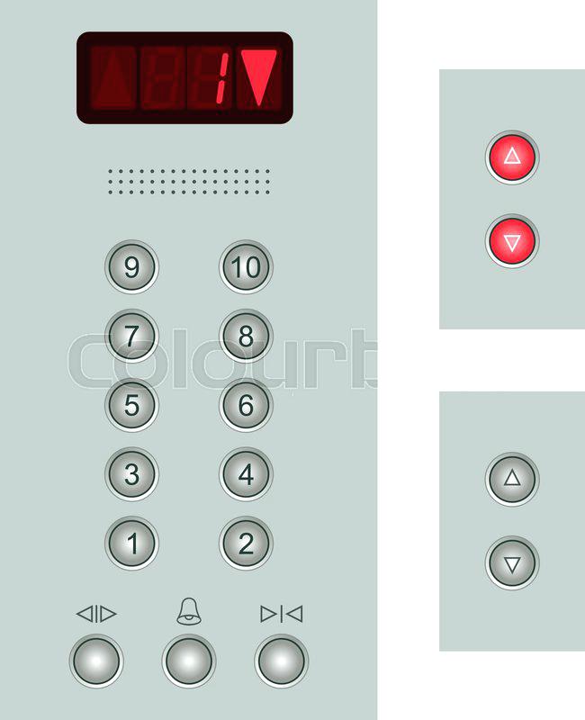 650x800 Elevator Button Panel