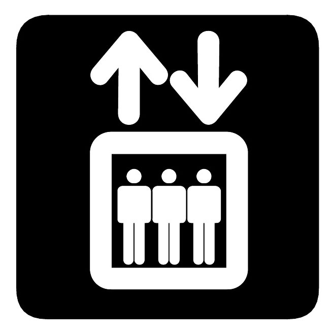 660x660 Elevator Vector Symbol