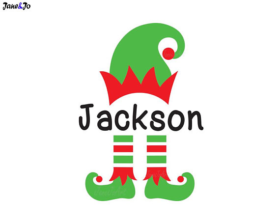 570x456 Elf Christmas Elf Monogram Cricut,vector,clipart Dxf