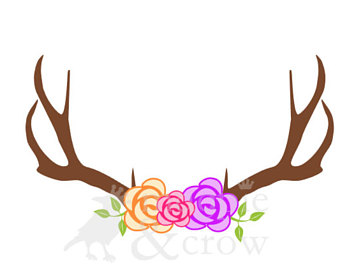 340x270 Collection Of 'elk Antlers Silhouette' Download More Than
