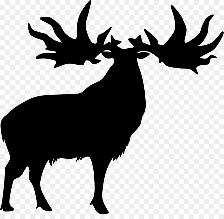 900x880 Hd Elk Antler Silhouette Clip Art Cdr Free Vector Art, Images