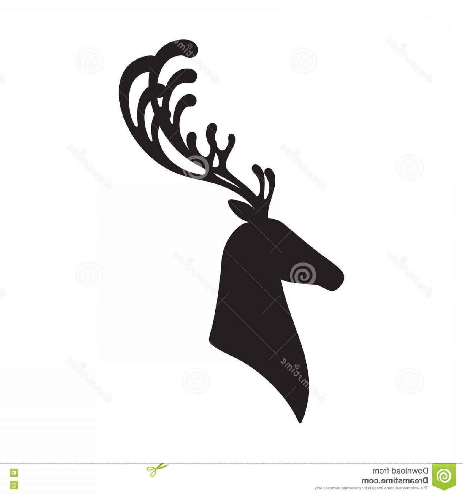 1560x1668 Elk Head Vector Graphic Hoodamathrun
