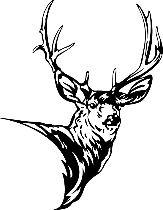 549x710 Cliparts For Free Download Elk Clipart Vector Tribal And Use