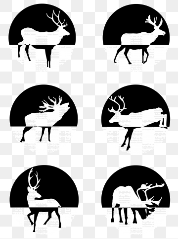 360x481 Elk Silhouette Png, Vector, And Clipart With Transparent