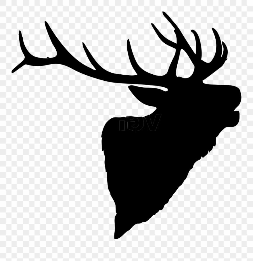 Elk Silhouette Vector at Vectorified.com | Collection of Elk Silhouette ...