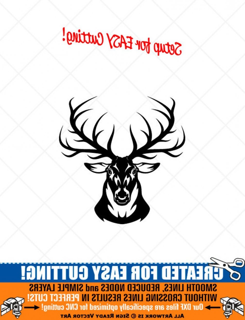 952x1243 Vector Clip Art Of Elk Handandbeak