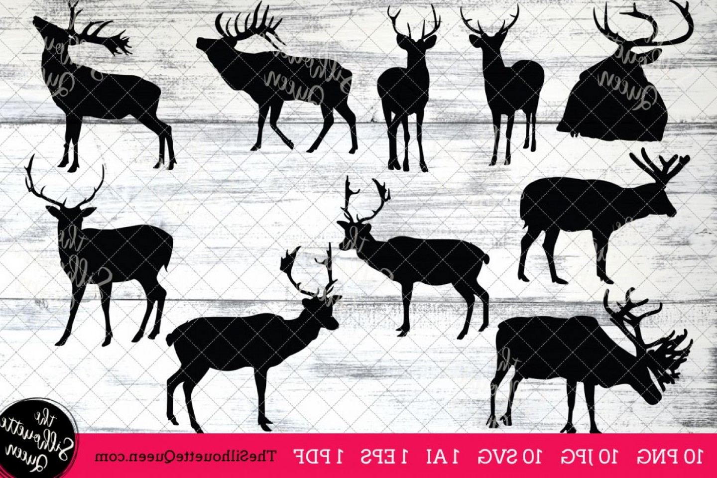 1440x960 Vector Clip Art Of Elk Handandbeak