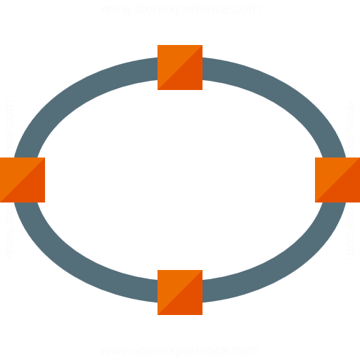 512x512 Iconexperience G Collection Vector Ellipse Icon