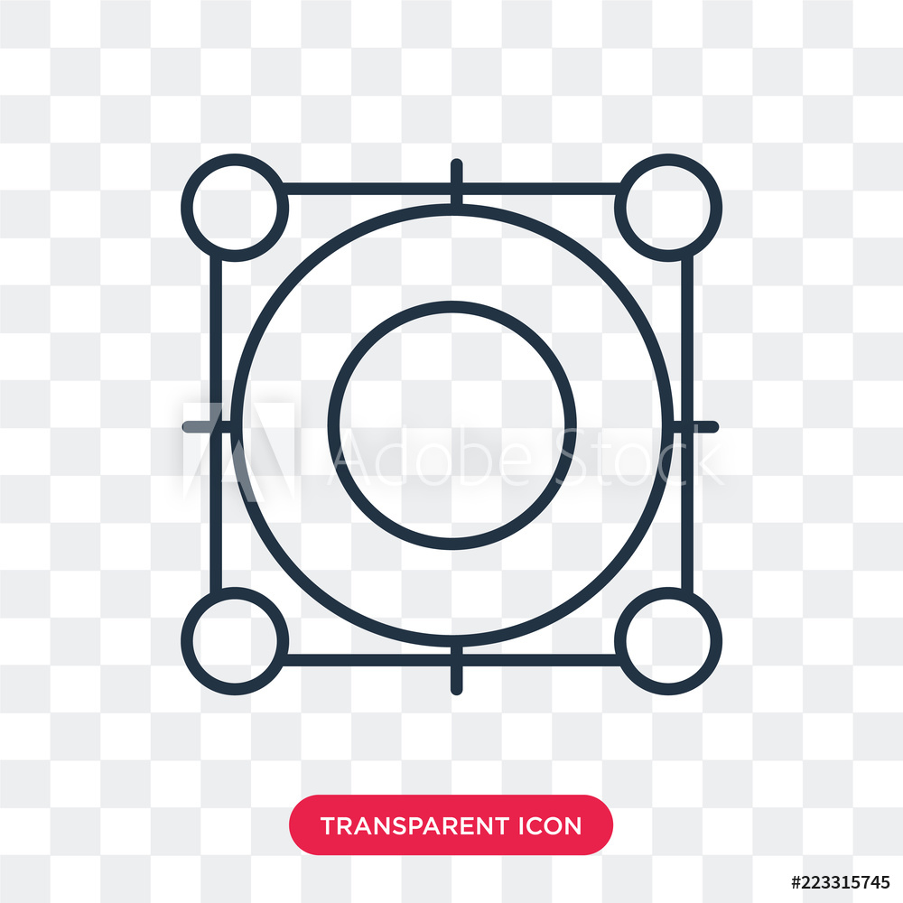 1000x1000 Photo Art Print Ellipse Vector Icon Isolated On Transparent