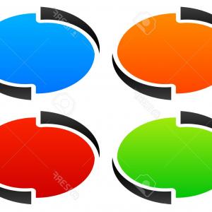 300x300 Photostock Vector Green Abstract Halftone Ellipse Pattern