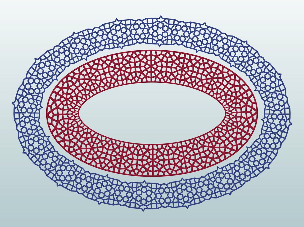 1024x766 Ellipse Patterns Vector Art Graphics