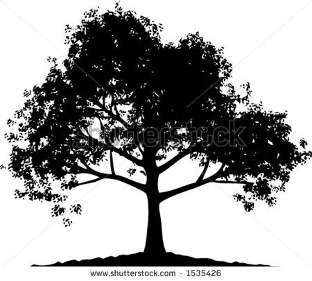 450x405 Image Result For Elm Tree Silhouette Elm Logo Tree Silhouette