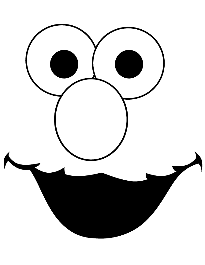 670x867 Elmo Face Png Images