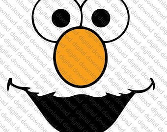 340x270 Elmo Face Etsy