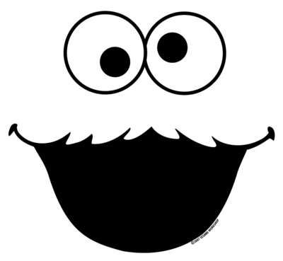 400x369 Best Images Of Sesame Street Face Templates Printable