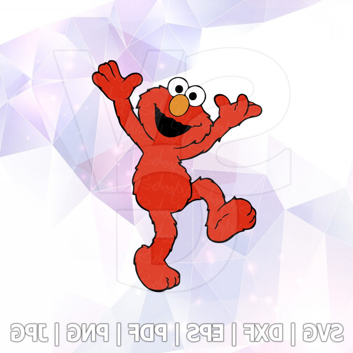 1200x1200 Elmo Sesame Street Monsters Layered Geekchicpro