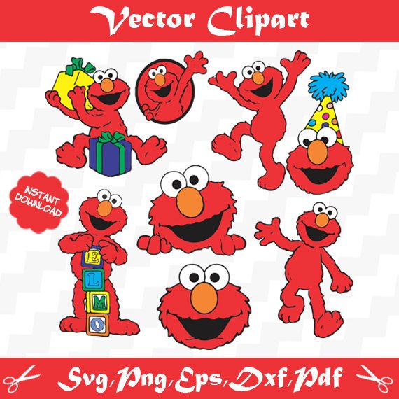 Download Elmo Vector at Vectorified.com | Collection of Elmo Vector ...